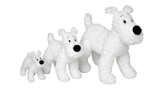 tintin snowy stuffed dog
