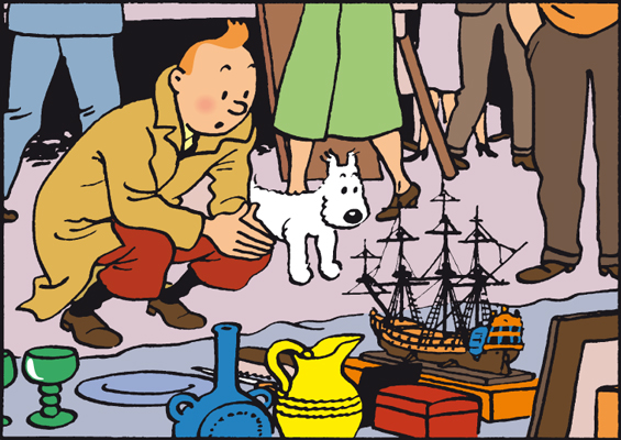 The Flea Market Of The Place Du Jeu De Balle The Secret Of The